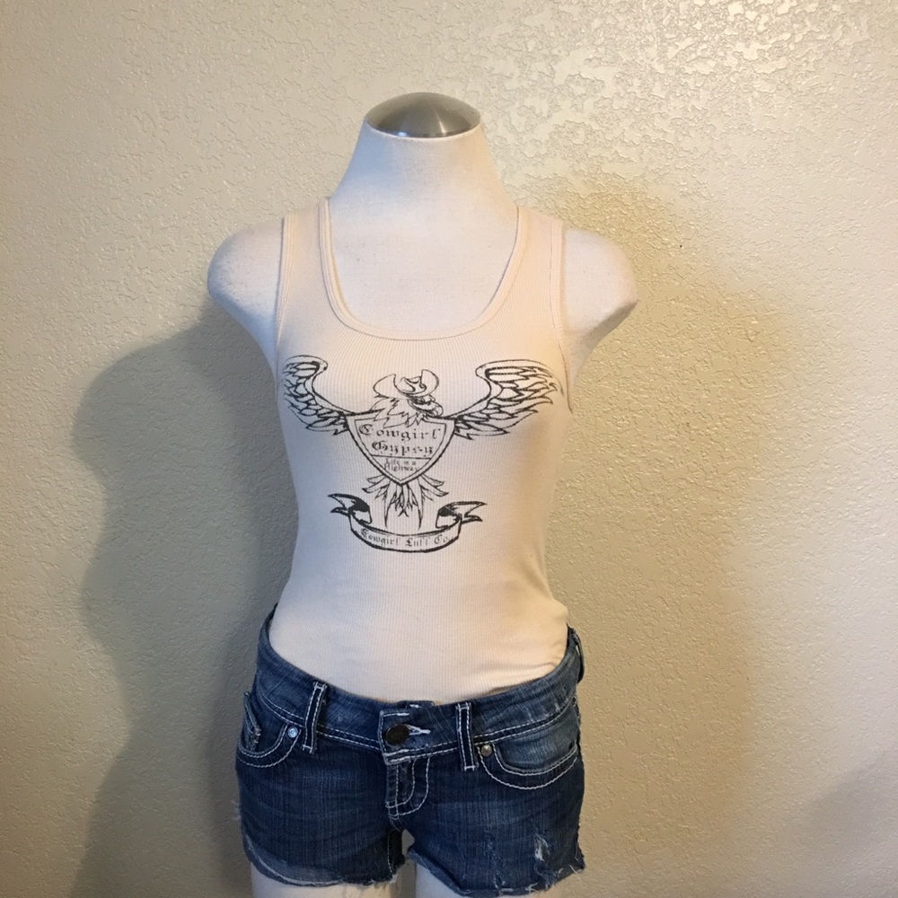 Cowgirl tuff Co. tank top size medium